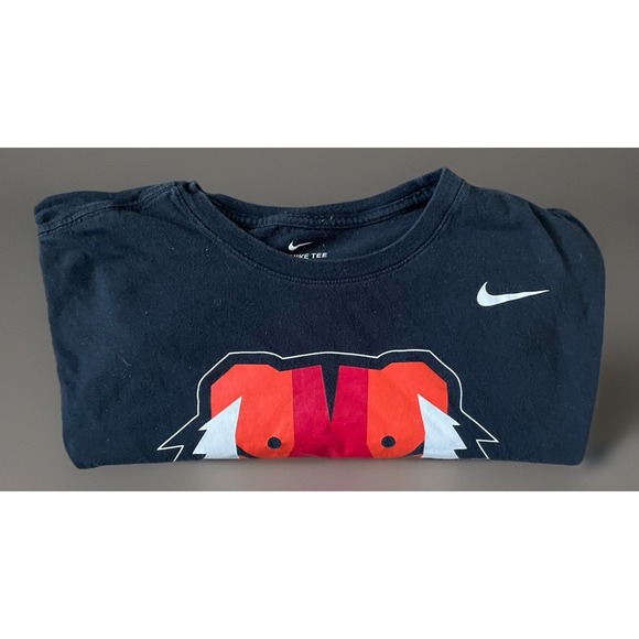 Tiger Woods Nike Short Sleeve T-shirt Frank Golf Club Head Cover Black XL JBHS - Picture 9 of 10